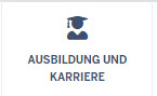 Darstellung des Menüpunkts 'Ausbildung und Karriere' auf der Homepage