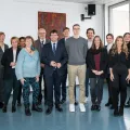 Ministerbesuch im Finanzamt Düsseldorf-Süd