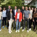 Staatssekretär Dr. Dirk Günnewig zu Besuch im Finanzamt Münster-Außenstadt