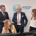 Staatssekretär Dr. Günnewig im Finanzamt Herford