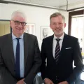 Staatssekretär Dr. Günnewig im Finanzamt Brühl