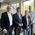 Minister Dr. Optendrenk besucht das Finanzamt Recklinghausen